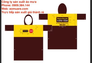 Áo mưa quảng cáo Sài Gòn