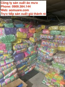Áo mưa dùng 1 lần giá rẻ hcm
